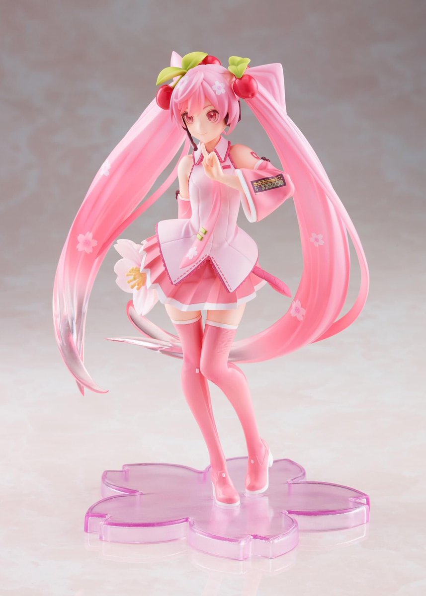 Sakura Miku 2021 Ver. by TaitoShe will release in February 2021!