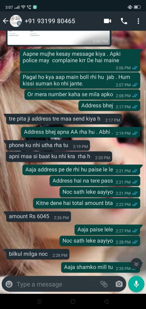Veerji10039608's tweet photo. @VISHALT12039545 @KapilSibal @FinMinIndia @nsitharamanoffc @aajtak @RBI @ndtv @ANI #operationhaftavasoli @ZeeBusiness @AnilSinghvi_ sir NBFC loan app waale #credime #landkaro #credicxo #InRupee #Rupeeloan #Dhanadan Totally app hressment dhamkiya gaalia or ladies ka group bnana,😭 https://t.co/SNdVxr0O4q
