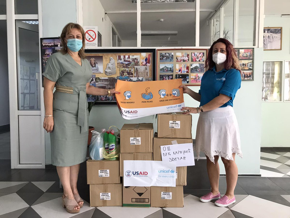 tamipz's tweet photo. We are continuing our work on prevention of COVID19 spreading. Today we have delivered hygienic packages to primary schools in Municipalities Mitrovica and Zvecan. Big thank you to our IP's NGO Caritas Kosova and @NGODomovik
@milanvozdovac @ivanam007 https://t.co/nJebjxGhPd