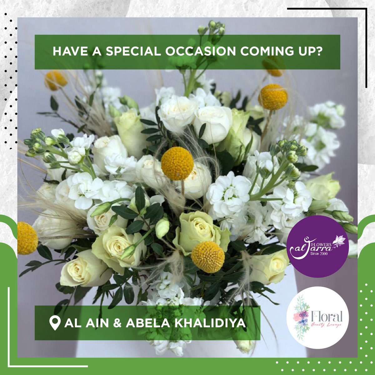 We got you covered! Be sure to check out the flower shops inside Souq Planet Plaza- Al Ain & Abela Plaza, Khalidiya💐😍
#souqplanet #smartshopper #onlineshopping #inabudhabi #dubai #alain #uae #vegan #madinatzayed #safeplanet #stayhome #socialdistancing https://t.co/uxK3w0tt1a