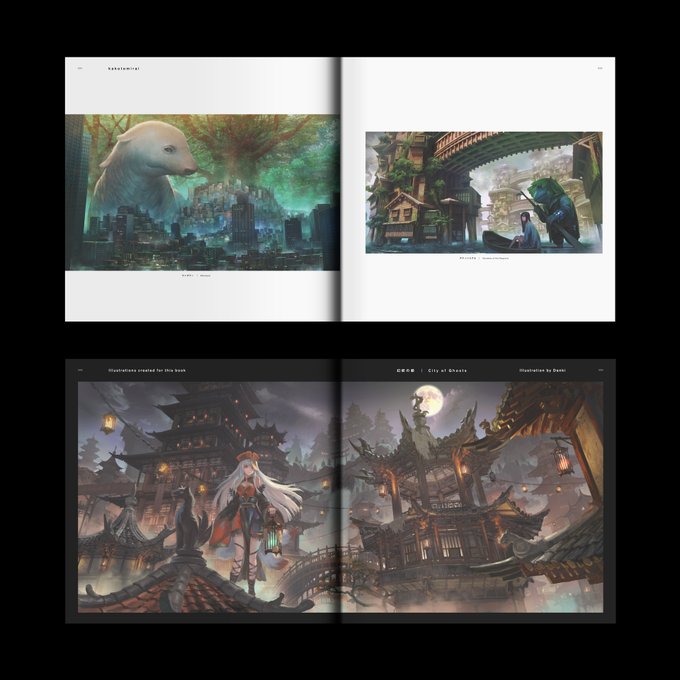 美しい情景イラストレーションのtwitterイラスト検索結果