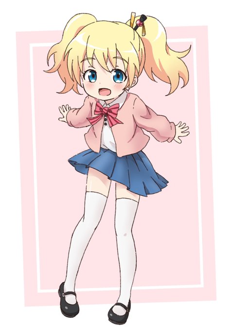 アリスちゃん
ラフを田村ちゃん(@tamuratyandayo4 )にいただきました。
 #きんモザ #kinmosa 