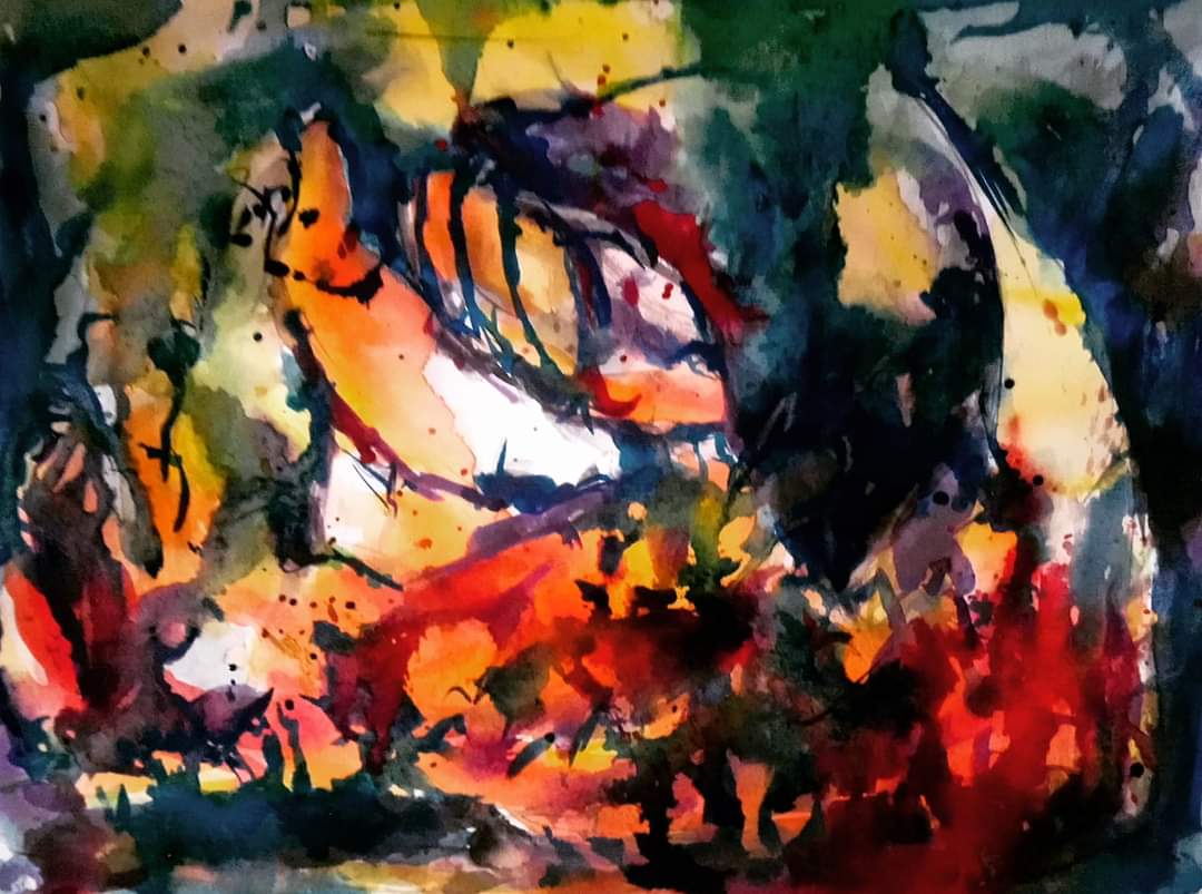 ricardwagner's tweet photo. #watercolorpainting #abstractexpressionism #art #wagner https://t.co/kgkYvnqzob