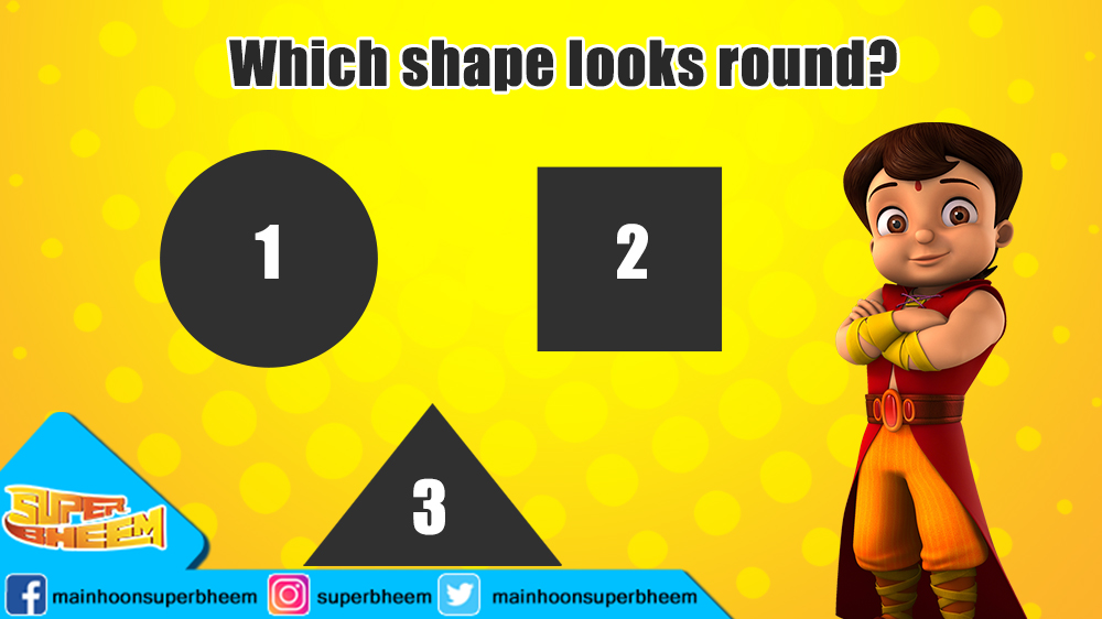 Which shape looks round?

#FunQuestionsForKids #AnswerThis #Circle #Rectangle #Triangle #KidsQuestion #SuperBheem #StayHome #StaySafe