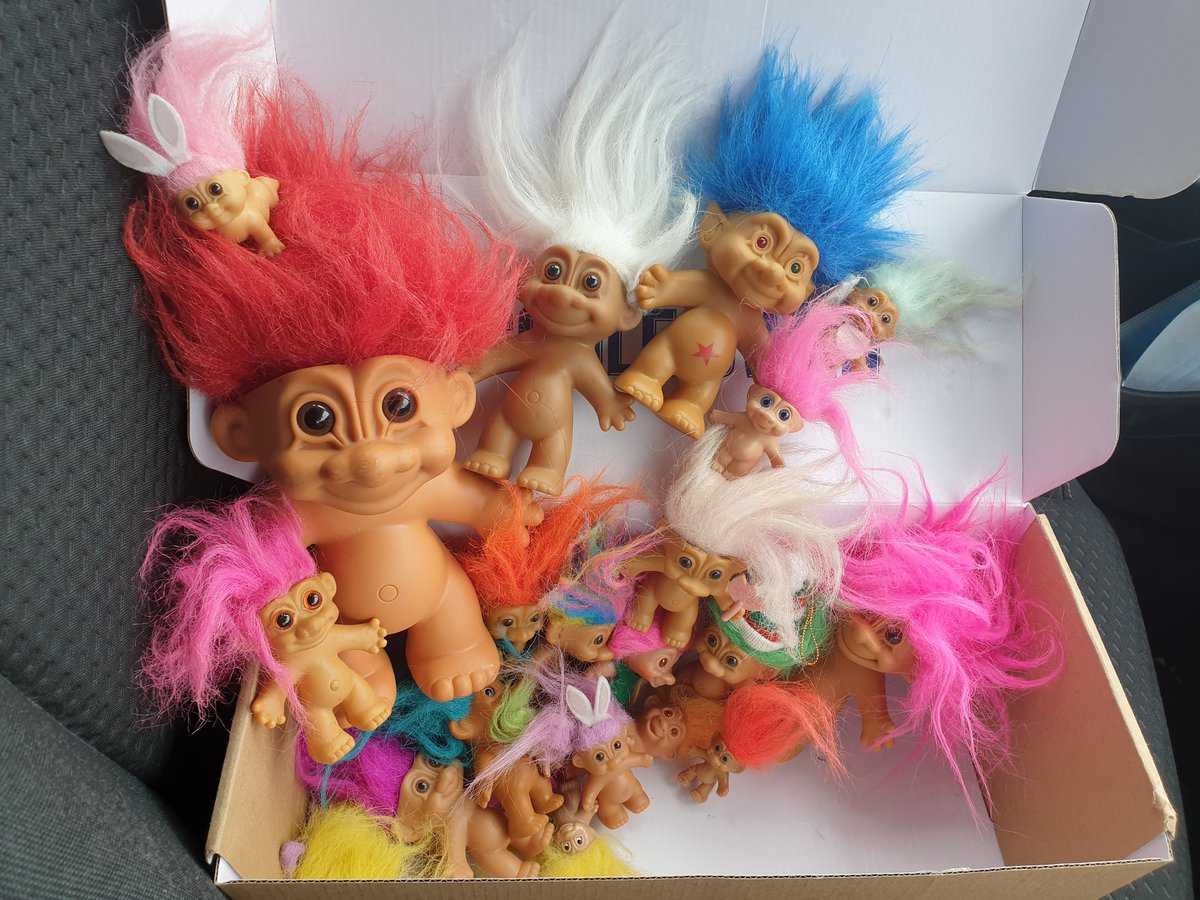 DanAldridgeWSM's tweet photo. Yes I took a day off work &amp; drove to Swansea to buy #Gonks... what of it?!?! #Trolls ❤🧡💛💚💙💜🤎🖤🤍 https://t.co/h0VVdp8kQl