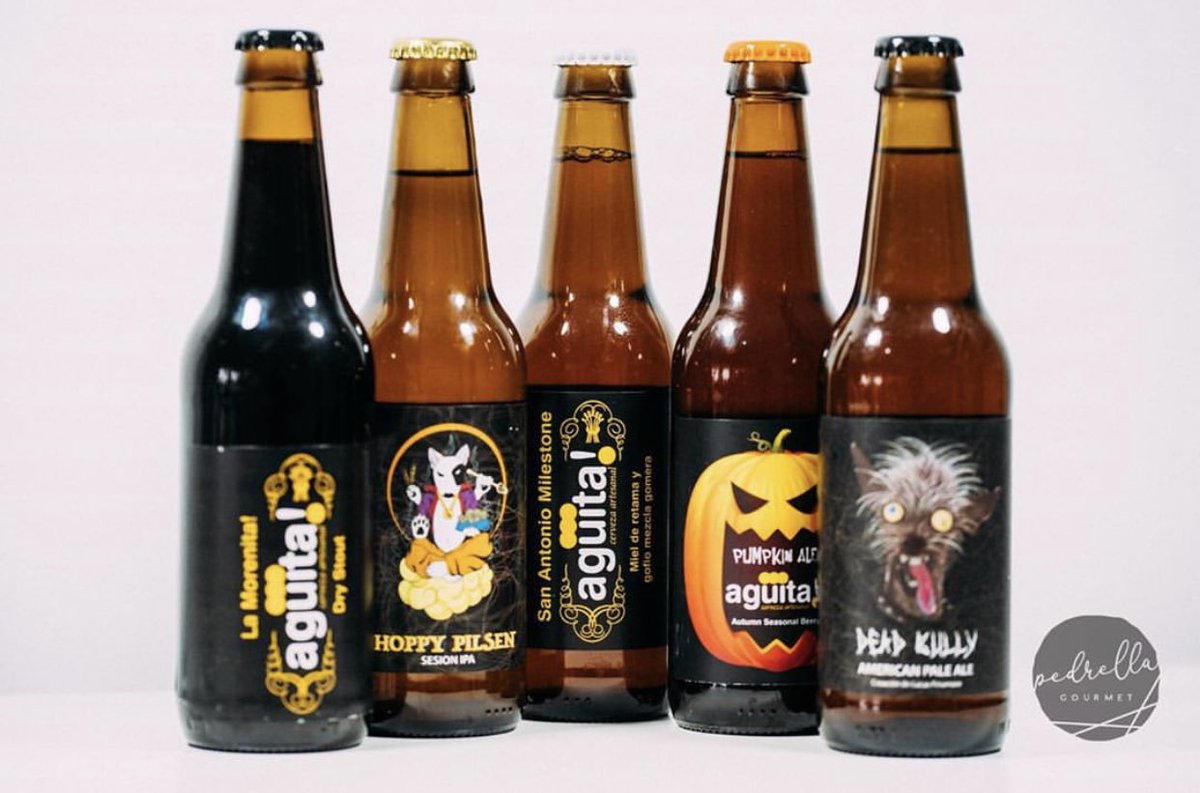 pedrellagourmet's tweet photo. Hoy te damos AGÜITA!! 🍻 
Una #cerveza artesanal elaborada en las Islas #Canarias 🇮🇨 
Fabricada de forma natural, sin colorantes ni conservantes! 😍
🟡 #pedrellagourmet https://t.co/ifsEHCHoVQ