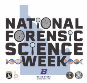 ISPForScience's tweet photo. #ISPFS is celebrating National Forensic Science Week next week. Join us on Tuesday 9/22 at 7pm MDT via Zoom for a fascinating case presentation about one of the first cases in Idaho solved with Forensic Molecular Genealogy. Read more about it here. https://t.co/o6OVhmGcJV https://t.co/sq3BMvsoH0