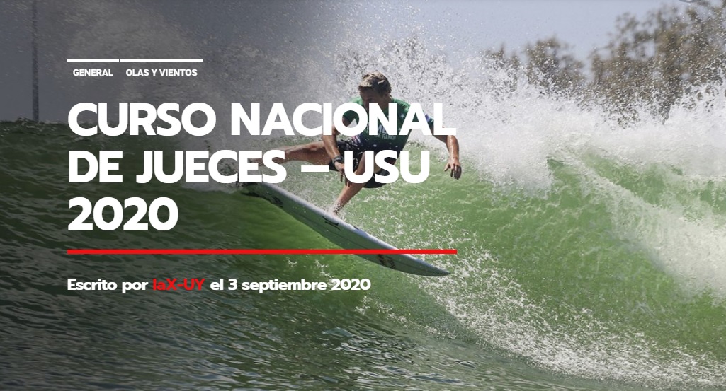 Surf: Curso nacional de jueces USU 2020