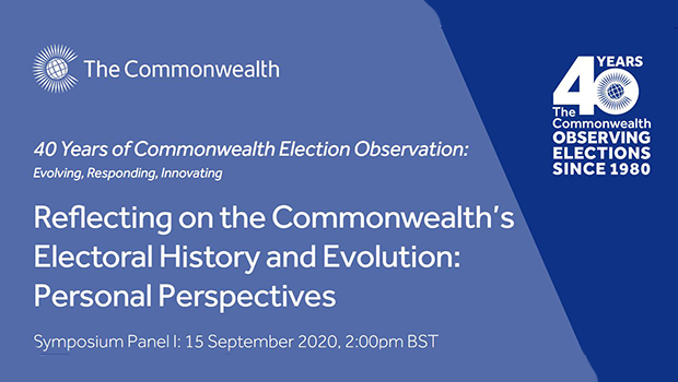 commonwealthsec's tweet photo. #HappeningNow: Our #DemocracyDay Symposium marking 40 years of Commonwealth #Election Observation.

Join the Live Stream now to hear the High-Level Panel share their perspectives of the #Commonwealth’s electoral history &amp; evolution: https://t.co/uBAeSmNIQv

#CommonwealthElections https://t.co/tOy1nJTM25