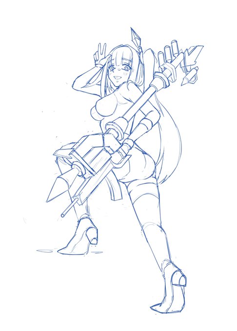 どっちが自然なポーズなんだ・・・ 