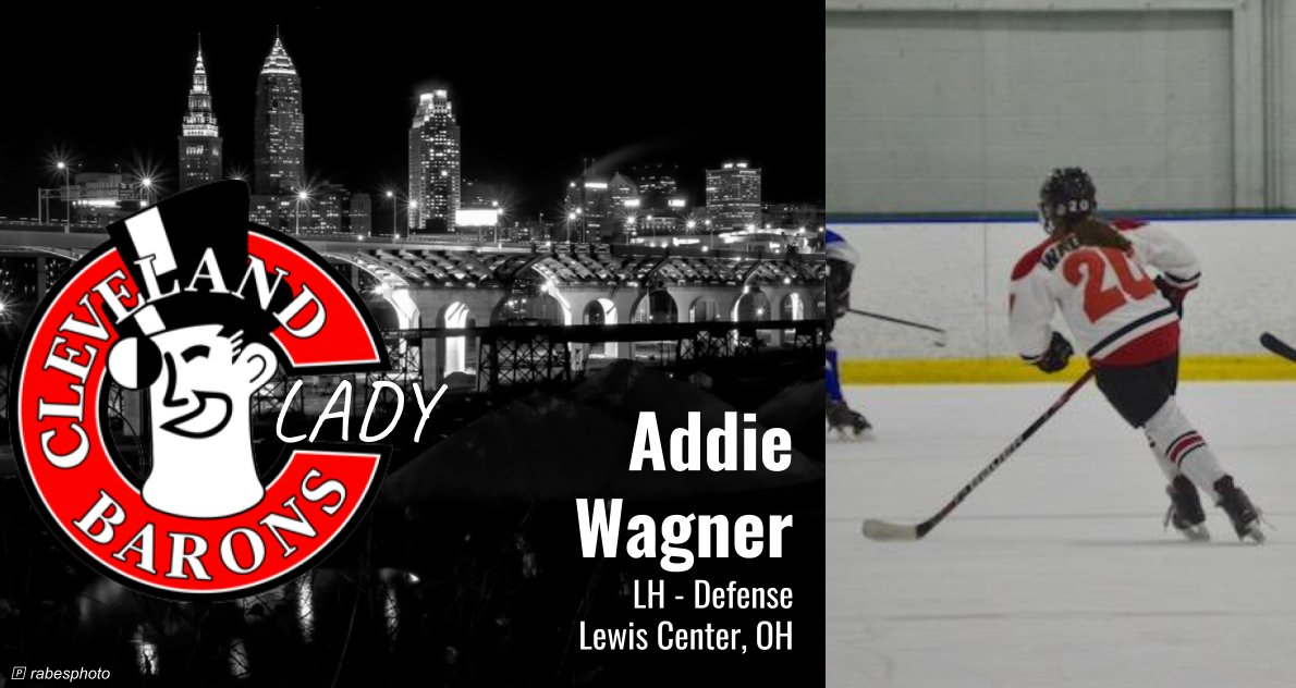 CleveBaronsT1's tweet photo. Lady Barons LHD, Addie Wagner 🏒 https://t.co/8UqTtqyhmU