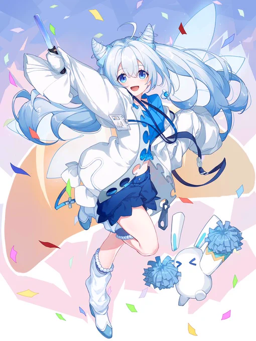 #原神 #Genshin 来自米游姬的公测祝贺! 