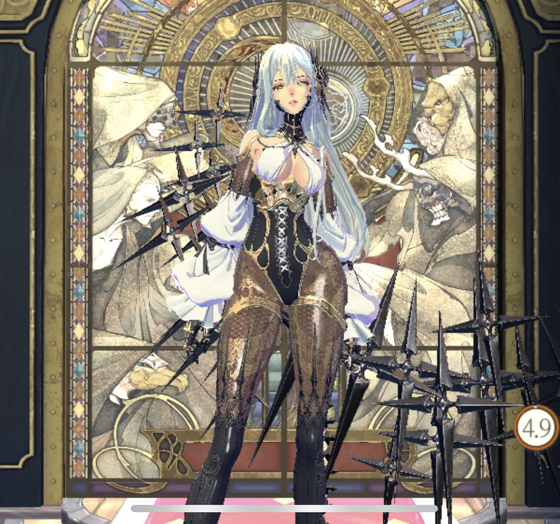 白鯨の翁 スペシャル選択チケットからドルカ嬢ゲット これにてキャラはコンプ 長かったー エグゾス