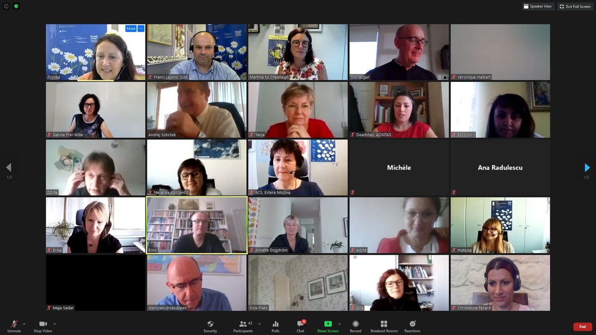 TVUslo's tweet photo. #PLASlovenia and Slovenian Adult Education Colloquim (online) #AK2020 @AndragoskiSLO
It was an interesting and fruitful 1st day of presentations and exchange of experience: https://t.co/oLPSLZqd83
#EAAL #TVU2020
@DearbhailLawles @aontas @LWJoyceB @RannisIceland
@CeneStupar https://t.co/nGfcChjkrM