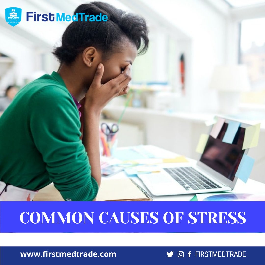 eCommercemedmkt's tweet photo. Stress can be a positive thing sometimes but when it exceeds an individual's ability to cope, it becomes a problem. Some of the causes of stress are very common things in our daily lives. #firstmedtradeafrica #firstmedtrade #finddoctors #findhospitals #patientreferrals https://t.co/fFB5bKvqfF