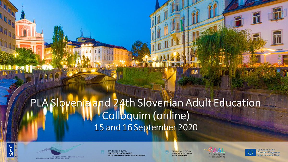 TVUslo's tweet photo. #PLASlovenia and Slovenian Adult Education Colloquim (online) #AK2020 @AndragoskiSLO
It was an interesting and fruitful 1st day of presentations and exchange of experience: https://t.co/oLPSLZqd83
#EAAL #TVU2020
@DearbhailLawles @aontas @LWJoyceB @RannisIceland
@CeneStupar https://t.co/nGfcChjkrM