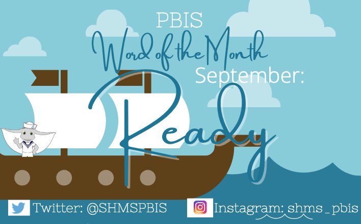 It’s time for our PBIS Word of the Month! Let’s show how we can be READY in the month of September, either at home or through our virtual learning! Make sure to tag us so we can share out the awesome things our Stingrays are doing to be READY! <a href="/StoneHillMiddle/">Stone Hill Middle</a> <a href="/LCPS_MTSS/">LCPS MTSS</a>