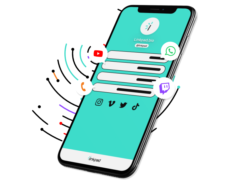 Linkpad.bio on Twitter: "Meet your link-pad where all your content ...