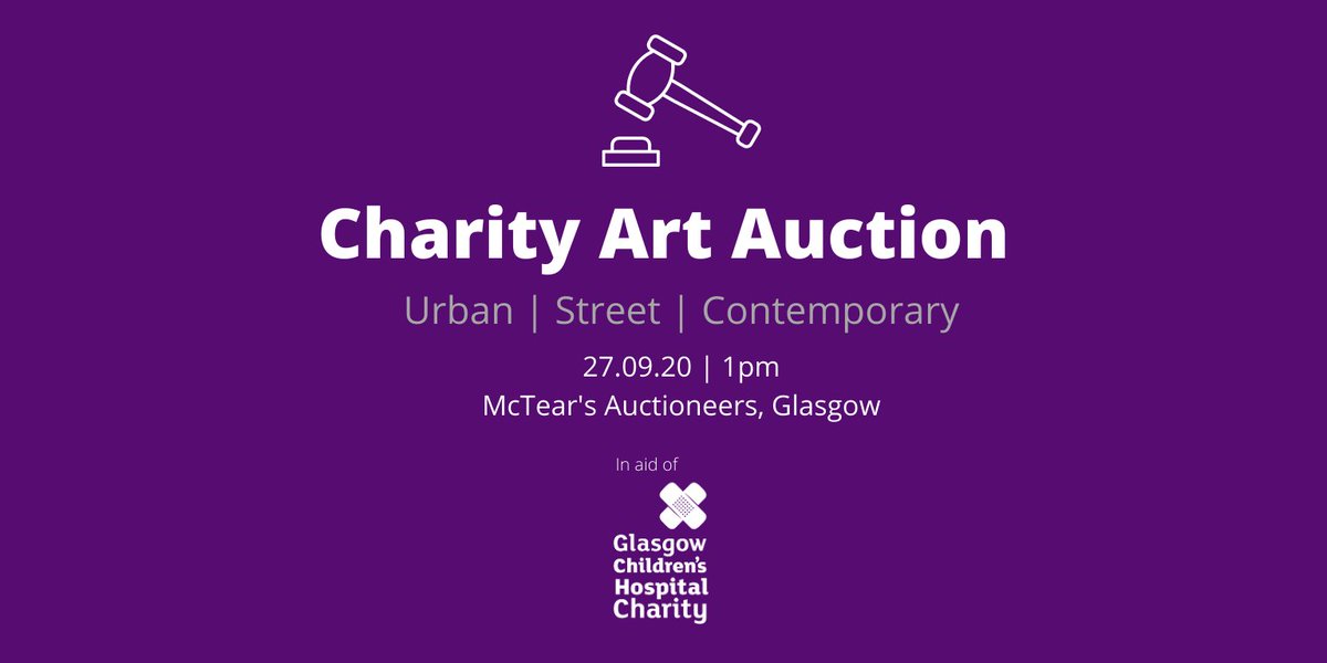 Don't miss the upcoming Charity Auction <a href="/McTears/">@mctears</a> Auctioneers which will see up to 63 impressive works of art go under the hammer from world-renowned contemporary &amp; urban artists. Learn more about the artists involved &amp; their incredible artwork➡️
bit.ly/Charity-Art-Au…