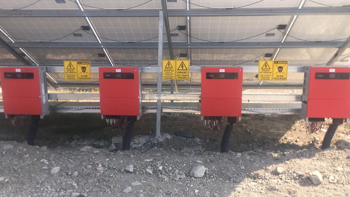 GoodWePower's tweet photo. Amasya’da bulunan #1MW'lık GES projesinde #GoodWe #GW60K-MT inverterler kullanıldı.

#TÜVRheinland Ödüllü #MTSerisi; string bazlı izleme, güç hattı haberleşmesi ve güç artırma fonksiyonu ile tercih edilmeye devam ediyor.

#GoodWe #Turkey #Amasya #joytoinstall #güneşbizeyeter https://t.co/179DQxPXIz