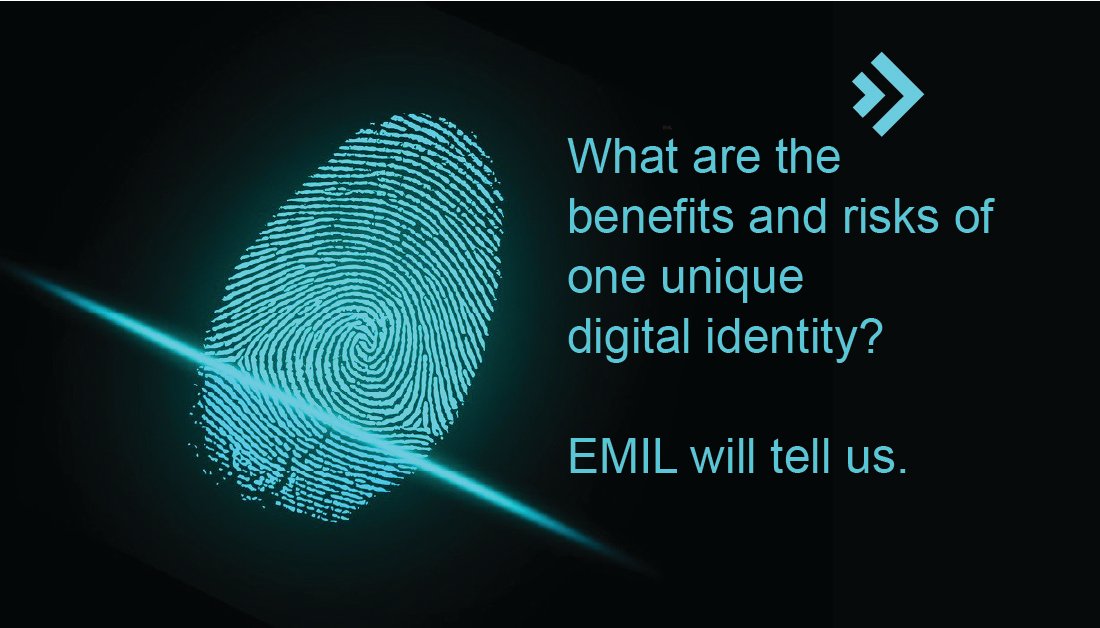 targensMD's tweet photo. Digital Identities can differ a lot from the analog world. EMIL tries to provide us with one unique ID.  What it means: https://t.co/iRNNffM8vX #trustyourcompliance #digitalID #cybercrime https://t.co/nbIDf8pz3C