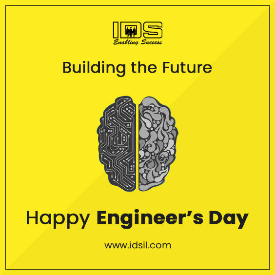 IDSInfotechLTD's tweet photo. #Happyengineersday 

Wishing the architects of future a Happy Engineer's Day

Think | Create | Innovate

#engineering #innovaters #engineersday https://t.co/EgtOnFYxb9