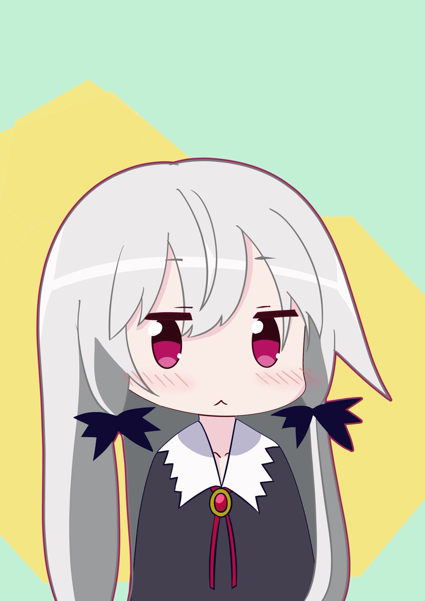 あずももも ｔｓ女装両性っ子 ちびキャラ 吸血鬼さんlove ジト目sdソフィーちゃん ７巻のチャットソフィーちゃんにそそのかされて描きました ソフィーちゃんはどんな作画でもかわいく感じる吸血鬼です となりの吸血鬼さん ソフィー トワイライト