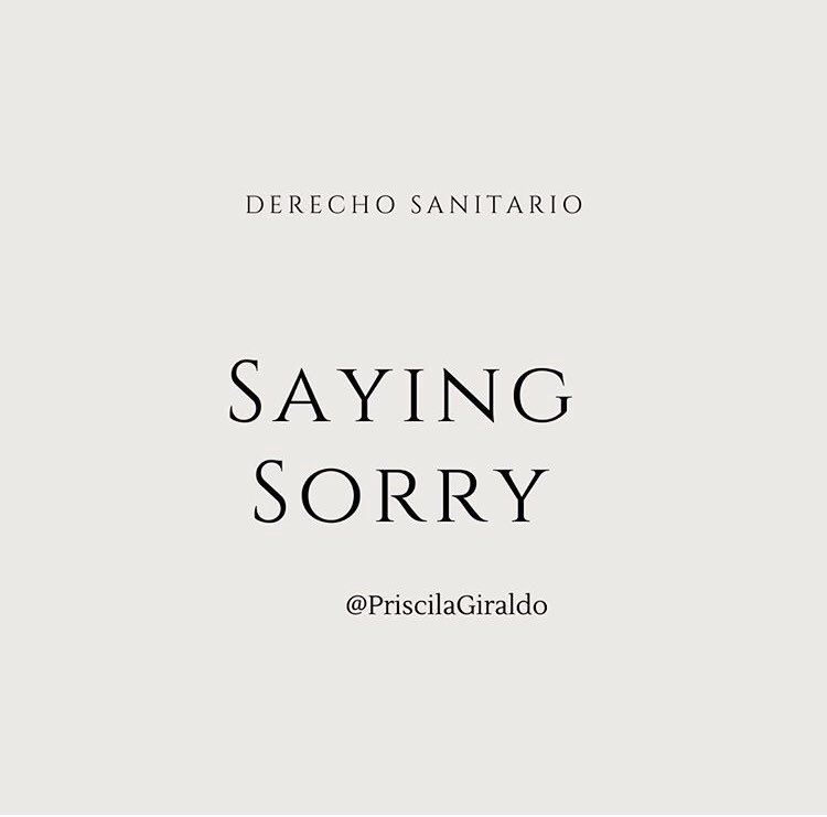 Una ley para disculparme? ¿Te disculparías de un error de medicación que le ha causado un daño al paciente? Las conocidas Leyes de la Disculpa existen en Estados Unidos y, después de estudiar su impacto, no ha aumentado el número de comunicaciones y disculpas a los pacientes
