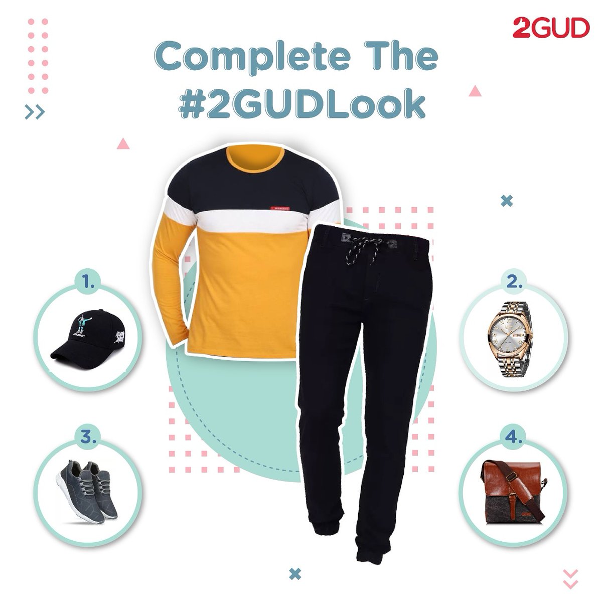 2GUD's tweet photo. Dinner date ya online classes hai aapki fate? Pick the accessories that complete your #2GUDLook!
#2GUDLookBook #LatestStyles #NewDesigns #Accessories #DeshKaStyleBazaar https://t.co/VtkaFMViA2