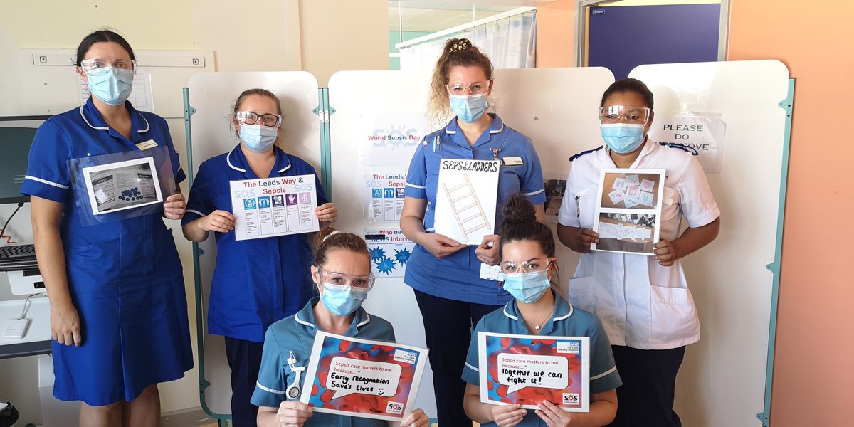rebeccatown20's tweet photo. L24 educating on World Sepsis Day! Together we can fight it  👩🏼‍⚕️🏥#stampoutsepsis @LeedsHospitals @LTHTNEURO https://t.co/MZruNjhS3q