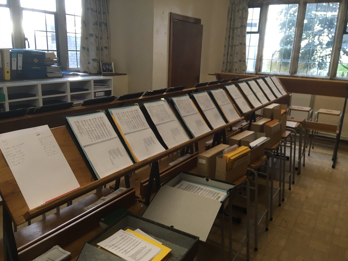 ChoirNewport's tweet photo. We are delighted to see that our colleagues in English Cathedrals are allowed to sing again.  Sad that singing is still not allowed here in Wales...indoors... but we’re very excited about our 1st outdoor singing session tomorrow! Music prepared and quarantined! https://t.co/0xpHCZBKX9
