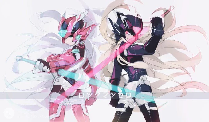 と言うことで、ロックマンの絵です。゜(゜'Д`゜)゜。
ゼロ本当に好き 