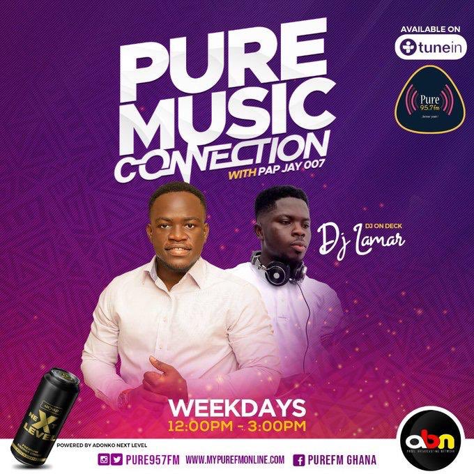NanaAfiaHemaa's tweet photo. @Papjay007 l want u to play  #SorMiMu by @Gyakie_ ft @bisa_kdei  to Abigail Opoku inside DVLA @DJLamarGh @MaseBillion @Pure957fm #PureConnection https://t.co/v2w8tf1kBh