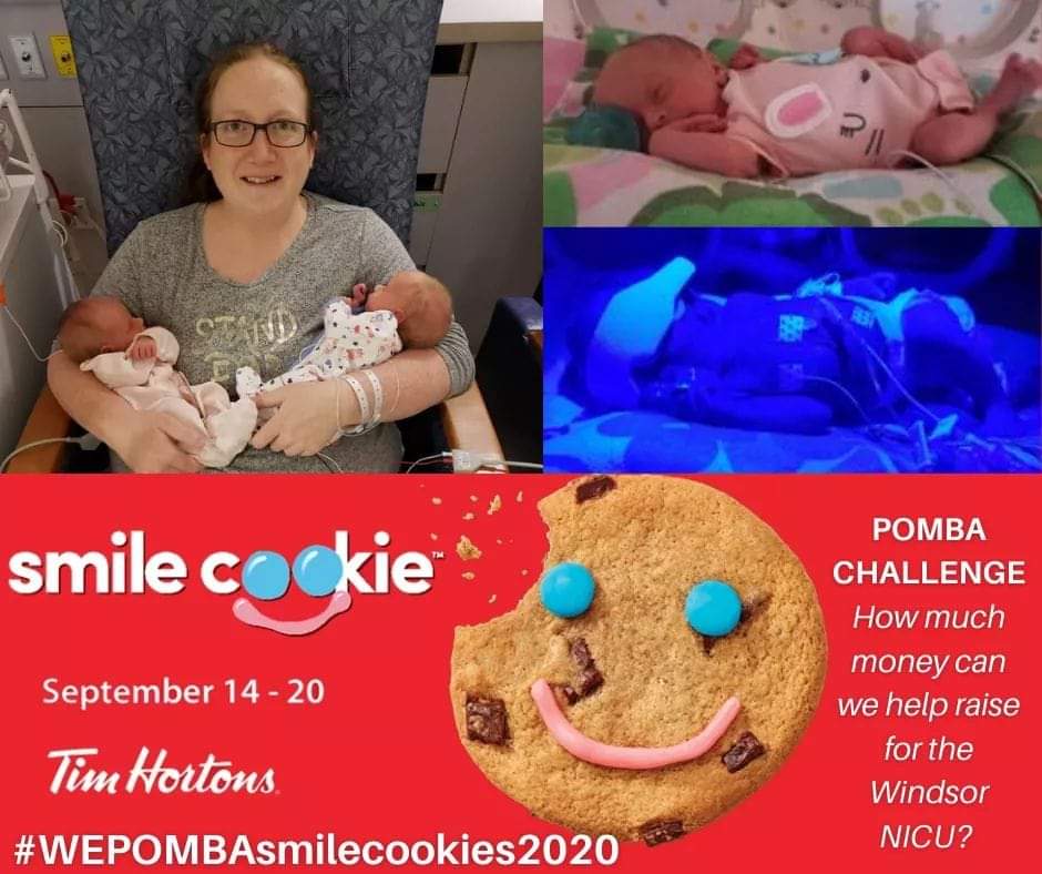 How many cookies can Pomba Windsor buy????? Find out next week.   #WEPOMBAsmilecookies2020