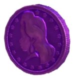 New Donk City Coin: My favorite design, represents the entire city and Pauline herself being the mayor. 100 in total, you can buy the NES golf outfit, the Mario Maker Outfit, a Pauline statue and a Skyscraper statue. Phenominal coin, 10/10. Design is just really good.