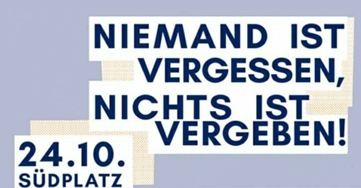Le161LISA's tweet photo. Am #Le2410 auf die
Straße, im #Gedenken an #KlausR,#BerndG,#HorstK
#AchmedB,#NunoL,#ThomasK #KarlHeinzT und #KamalK!
#NiemandIstVergessen
#NichtsIstVergeben
Hier der Aufruf:
https://t.co/cNX1s4HSOn
Für weitere Infos
folgt @RASSISMUSTOETET
#Antifa #Leipzig https://t.co/9g4w0E4UNw