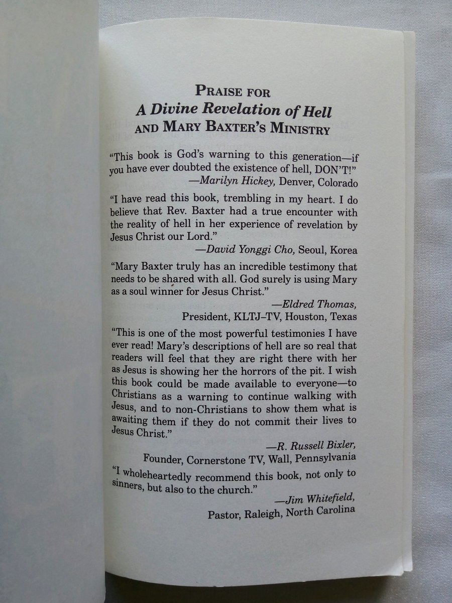 SUCBC_Kenya's tweet photo. To Hell – and Heaven – and Back..
Mary K. Baxter recounts visions of hell – and heaven, God's message to humanity
ON SALE, from KSHS. 1,490.00 to NOW KSHS. 500.00
Follow the link to learn more..

#ADivineRevelationofHell
#tohellandback #getsavedTODAY

https://t.co/MmvrUVNjPS https://t.co/kE7QQ5bdwg