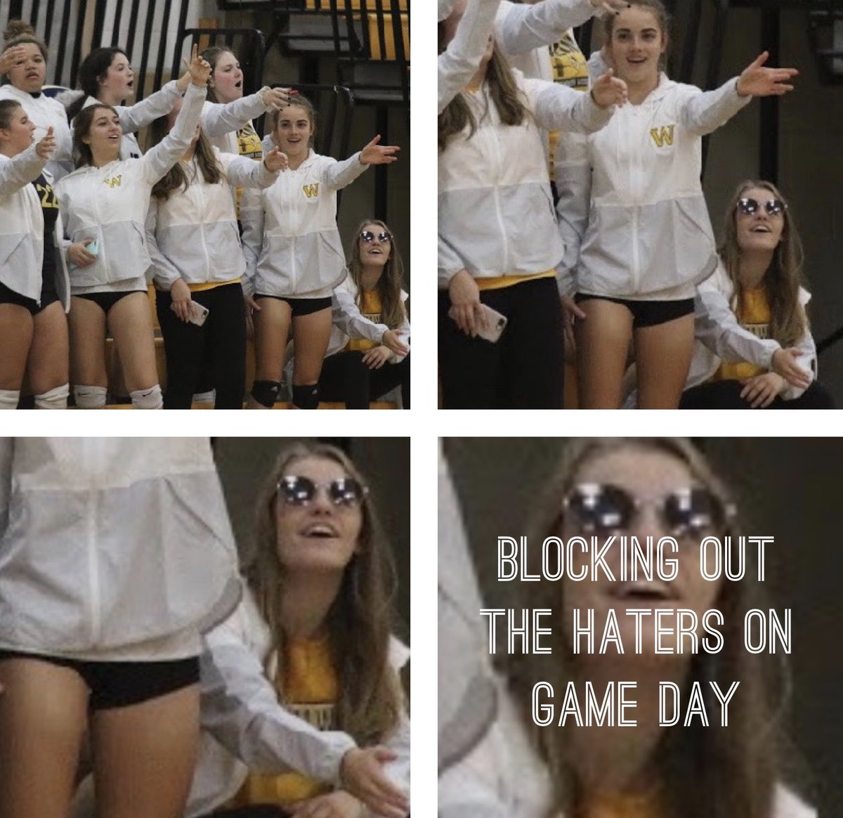 SMWVolleyball's tweet photo. Have to get your mine right for #gameday 😎 https://t.co/hNCH9bGpYZ