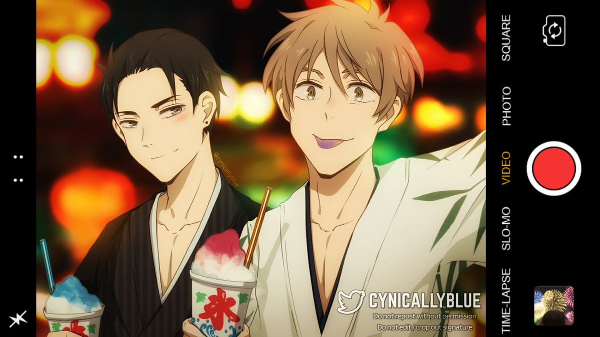 cynicallyblue's tweet photo. Thinking about 💴🌸 going on festival date... https://t.co/NahfdZX89u