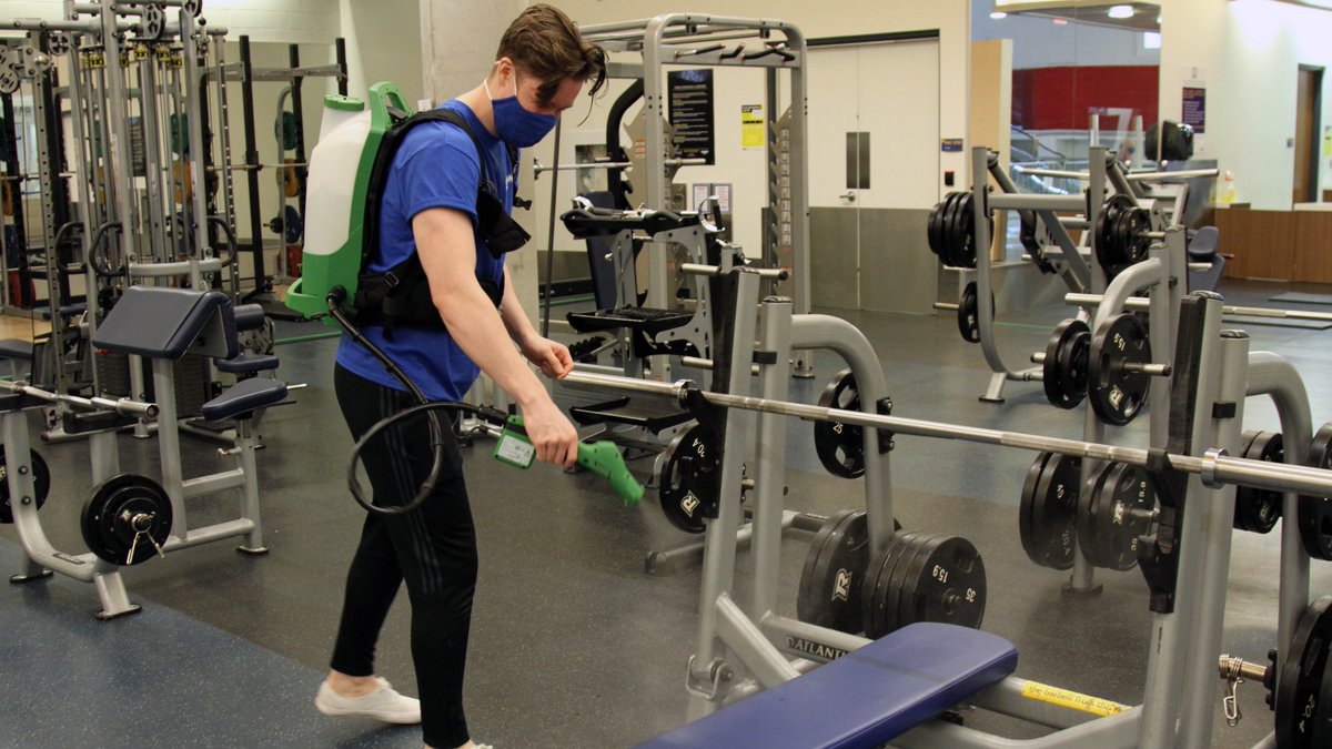tmubold's tweet photo. Your health and safety is our main priority at the @MattamyAC. To learn more, visit our Instagram account @ryersonrams! #MOVEeverywhere https://t.co/9JpX6EeBeO