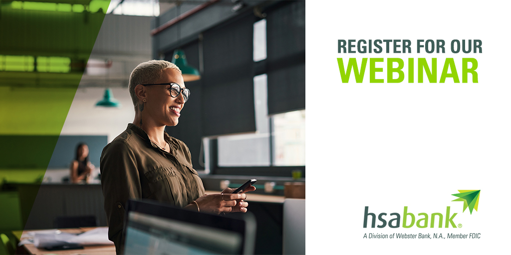 hsabank's tweet photo. Map your course for open enrollment and beyond. Register for our webinar at 1 pm CT on Sept. 16 here https://t.co/psgxNyOqAq to learn best practices from #HSABank and @HRexecmag that will help your employees engage with their health benefits virtually for the year ahead. https://t.co/6CndbAahNI