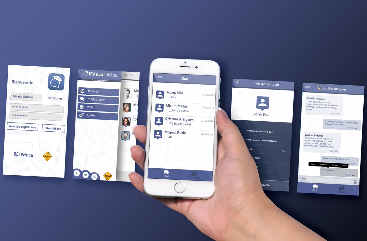 AmpaEspriuSalt's tweet photo. l'AMPA subvenciona la versió pro de l'aplicació TOK APP (Gestionada per l'institut) per tenir alumnes, professors i famílies ben informades i organitzades 👌 #SomriuEspriu #Salt #SaltEduca #iesSalvadorEspriu #AMPAs https://t.co/34S9UifXHu