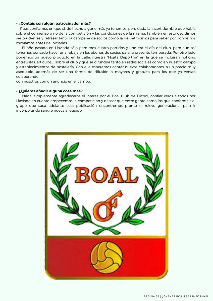 Boal Club de Fútbol tweet media