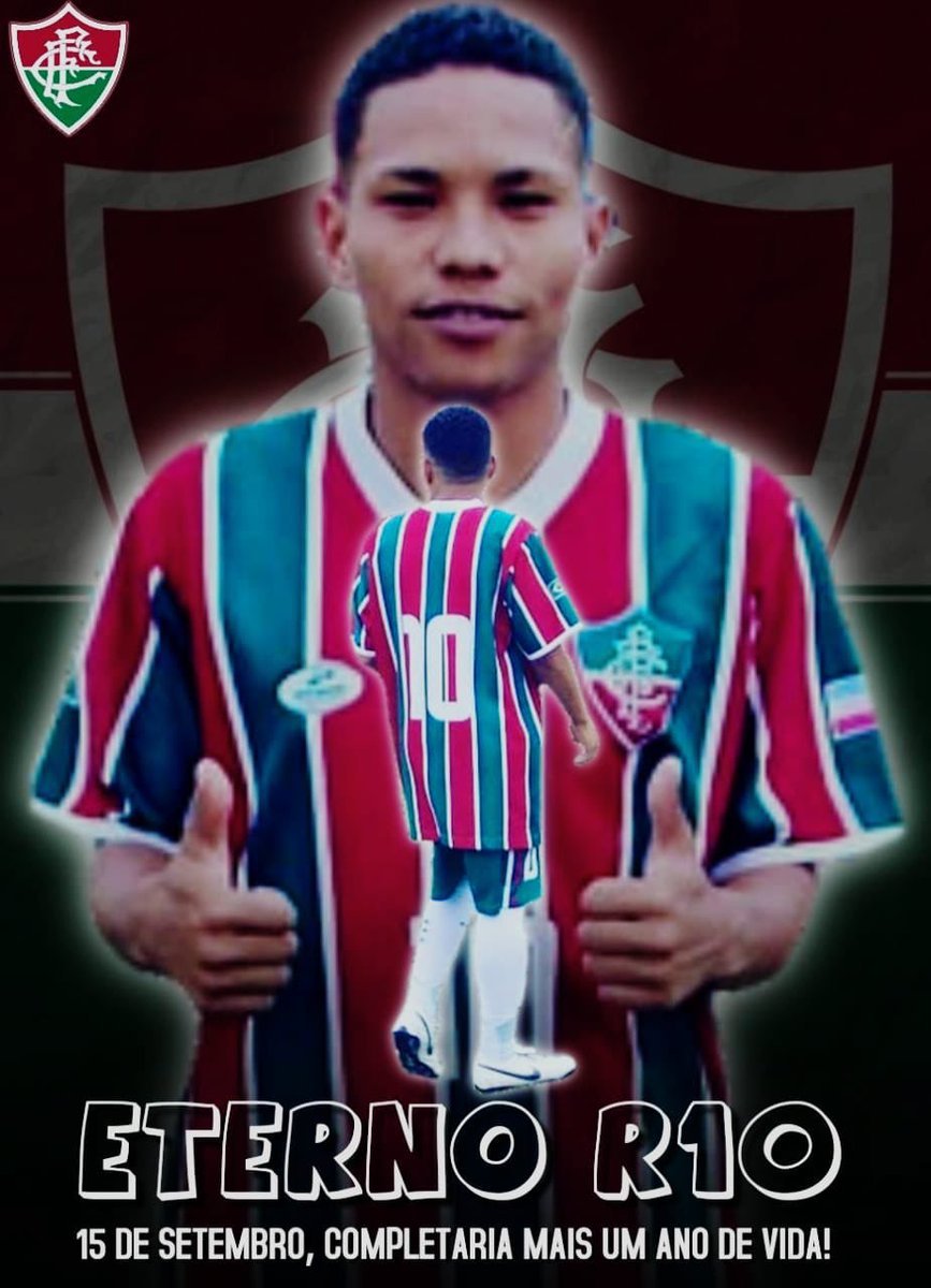 FcFluminensinho's tweet photo. Como não lembrar de vc , um cara que sempre vestiu a camisa sempre se esforçou dentro de campo para ajudar o time e seus companheiros jamais vai ser esquecido e essa data 15 de setembro sempre será lembrando em uma homenagem pra vc , fica em paz cria Te amamos pra sempre ❤️🖤🌹🎉 https://t.co/KHpWuTqcQh