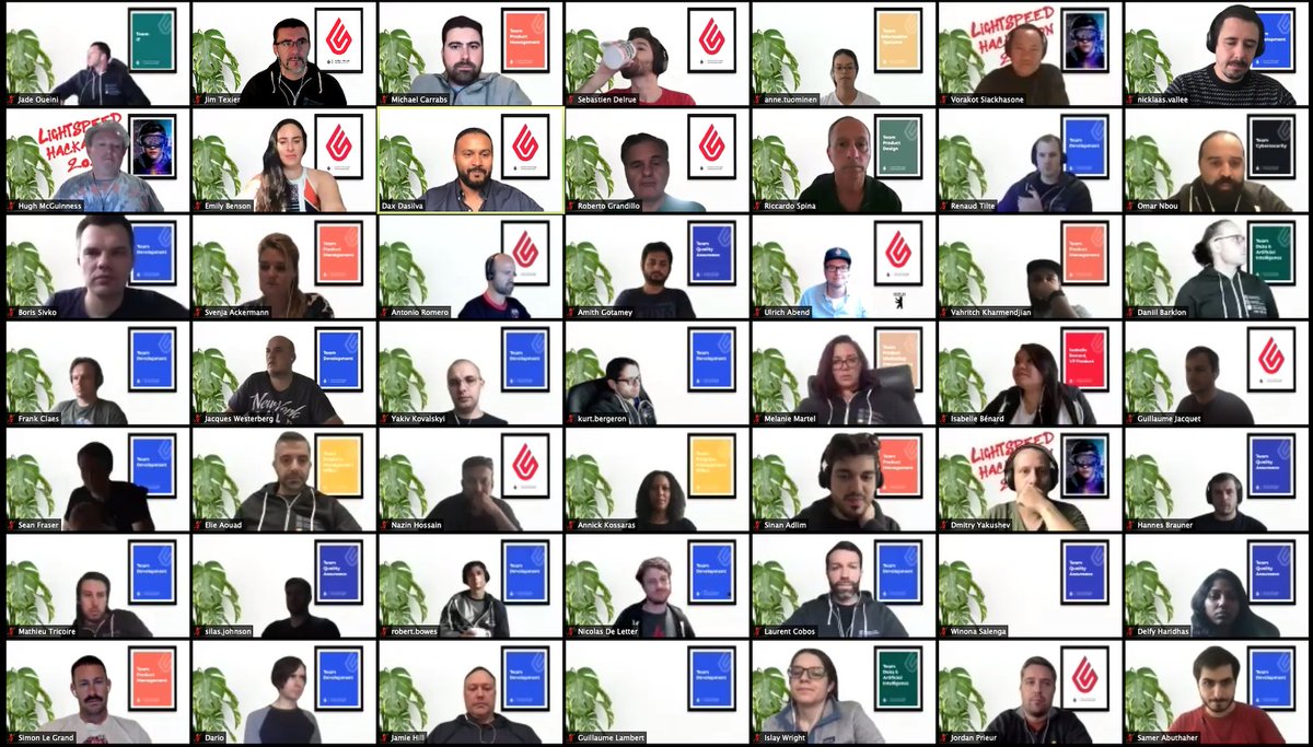 jmtexier's tweet photo. We just kicked-off our 2020 Product and Technology Summit at @LightspeedHQ - more than 400 participants around 12 countries!

Guest speakers, tech talks, round tables and a 3 days around-the-world/around-the-clock hackathon... Exciting!!!

#innovation #hackathon #lightspeed https://t.co/GUtZsSeW5H