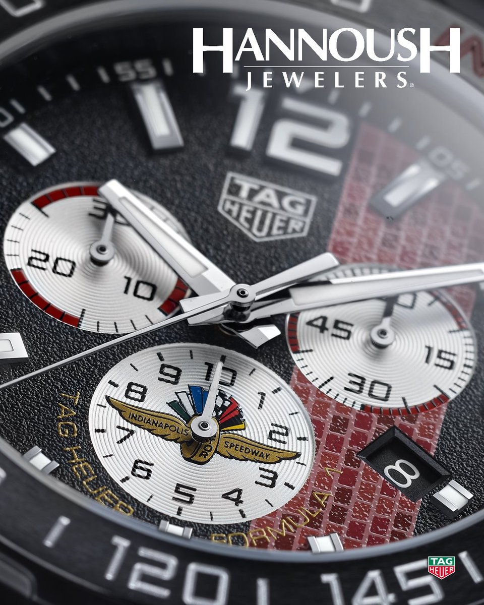 Hannoushalbany's tweet photo. Is your pulse racing? 🏁 Ours is.

Daring and bold, the new #TAGHeuer Indy 500 Special Edition timepiece has the same passion and intensity as the fast-paced world of motor racing!

Discover more timepieces | https://t.co/xuYJpV8Dqt https://t.co/uafj3KYJvy
