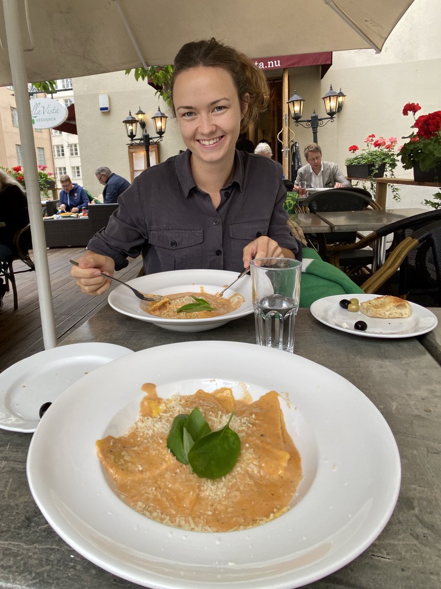 MalaChakraborti's tweet photo. It was so fun to work with @SuzanHLindberg &amp; @SocialFew  to present implementable, real-world-relevant methods to boost innovation via diversity &amp; inclusion.  I’m in awe of my amazing teammates, and thank goodness for post-presentation pasta #TeamEricsson @InnPioNet #EricssonONE https://t.co/OSzLW4omYV