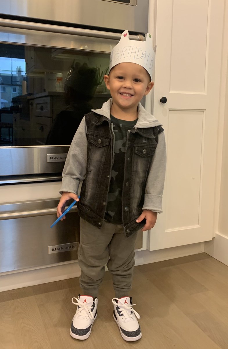 My baby is 3 today 🥳 #CamMan