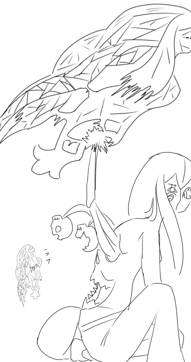 @keiosu4 私の世界ではこんな感じだった
でかい氷斧
(雑画き) 