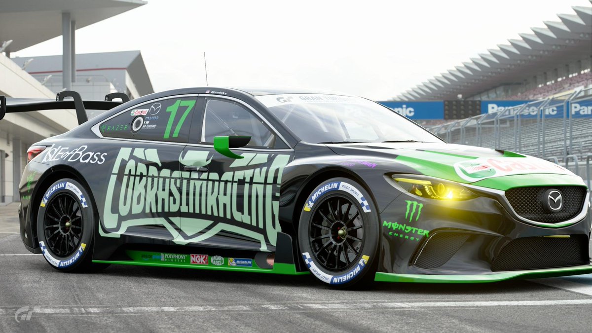 Cobra_SimRacing's tweet photo. It's raceday! Today round one of the @ISROnline V8 Supercar series get's underway at Bathurst and this is our weapon of choice with @Sonic_X49 leading our charge behind the wheel. We can't wait to get this started!

#Snakebite
#WeRaceAsOne https://t.co/VywwogGcvW